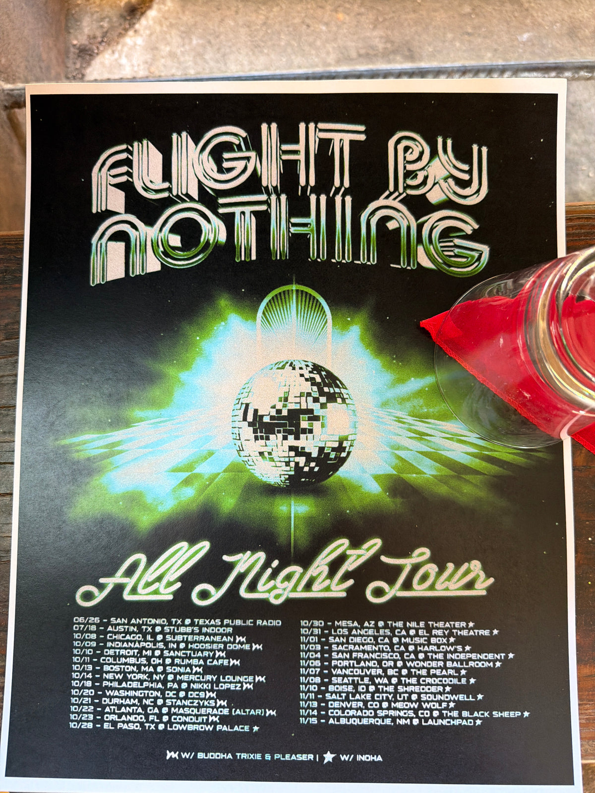 All Night Tour Poster