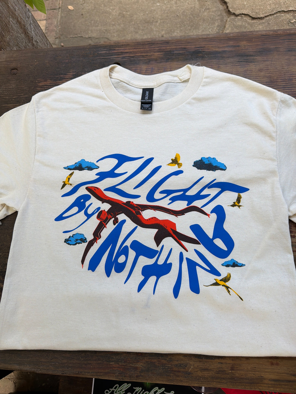Plane/Bird/Cloud Tee